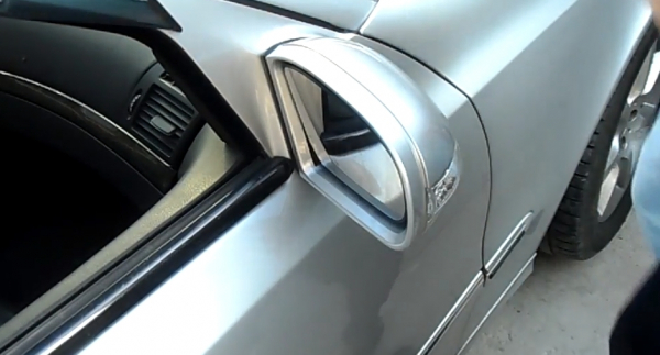 Замена зеркального элемента Mercedes W211