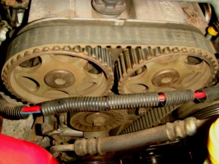 Замена ремня ГРМ в Ford Escort с двигателем Zetec 1.6 кат. 16v DOHC L1E